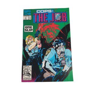 Cops The Job 3 Marvel Comic Book Collector Aug 1992 Bagged Boarded Mini Series